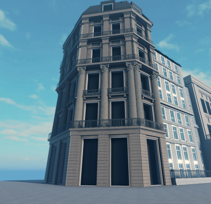 French-styled Buildings